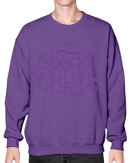 Bead Queen 11# -  fashion- Sweatshirt - Crew