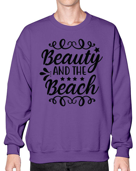 Beauty And The Beach 18# -  fashion- Sweatshirt - Crew