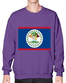 Belize 441# - world flags- Sweatshirt - Crew