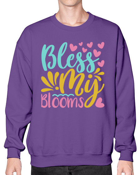 Bless my blooms Style 69# - summer- Sweatshirt - Crew