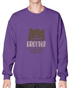 Brotherbear 25# - cartoon animals- Sweatshirt - Crew