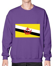 Brunei 503# - world flags- Sweatshirt - Crew