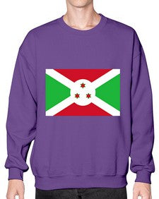 Burundi 523# - world flags- Sweatshirt - Crew