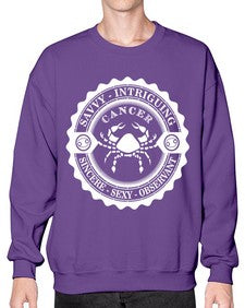 Cancer 16# - cancer- Sweatshirt - Crew