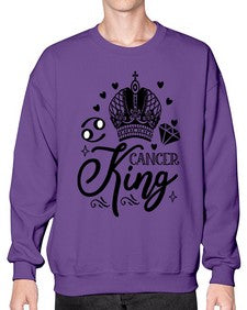 Cancer king 158# - cancer- Sweatshirt - Crew