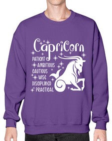 Capricorn 186# - capricorn- Sweatshirt - Crew