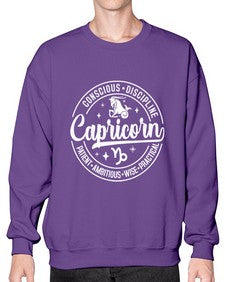 Capricorn 191# - capricorn- Sweatshirt - Crew