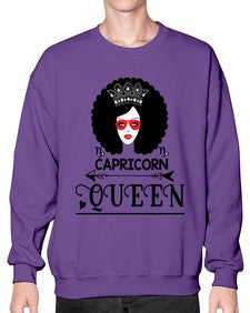 Capricorn queen 197# - capricorn- Sweatshirt - Crew