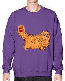 Cat 36# - cartoon animals- Sweatshirt - Crew