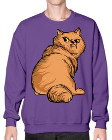 Cat 48# - cartoon animals- Sweatshirt - Crew