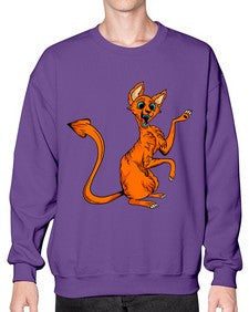 Cat 50# - cartoon animals- Sweatshirt - Crew