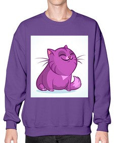Cat 60# - cartoon animals- Sweatshirt - Crew