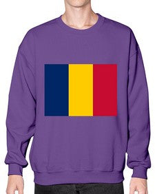 Chad 552# - world flags- Sweatshirt - Crew