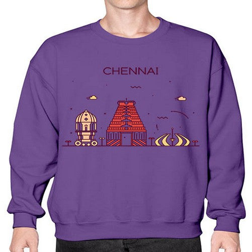 Chennai 566# - cities- Sweatshirt - Crew