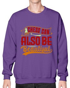 Chess can also be beautiful 65# - chess- Sweatshirt - Crew