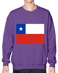 Chile 573# - world flags- Sweatshirt - Crew