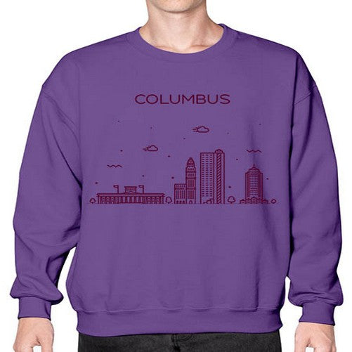 ColumbusOH 609# - cities- Sweatshirt - Crew