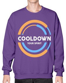 Cooldown Your Spirit 194# - yoga- Sweatshirt - Crew