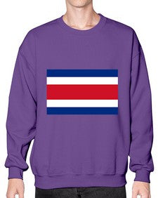 Costa Rica 630# - world flags- Sweatshirt - Crew