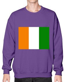 Cote dIvoire 632# - world flags- Sweatshirt - Crew