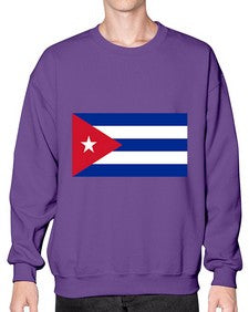 Cuba 634# - world flags- Sweatshirt - Crew