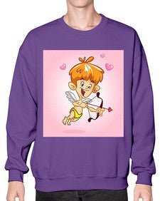 Cupid 80# - cartoon general- Sweatshirt - Crew