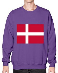 Denmark 657# - world flags- Sweatshirt - Crew