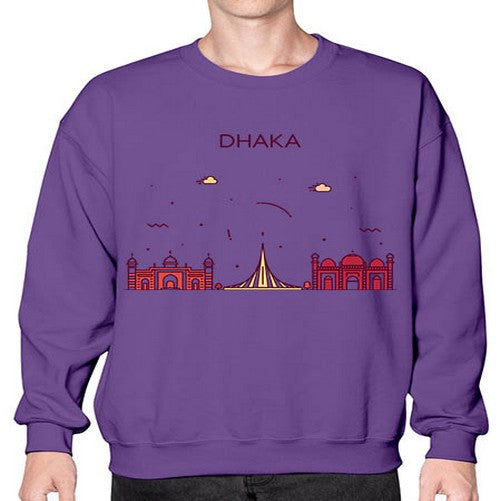 Dhaka 669# - cities- Sweatshirt - Crew