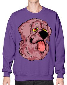 Dog 108# - cartoon animals- Sweatshirt - Crew