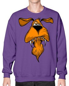 Dog 112# - cartoon animals- Sweatshirt - Crew