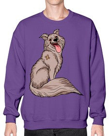 dog 98# - dogs- Sweatshirt - Crew