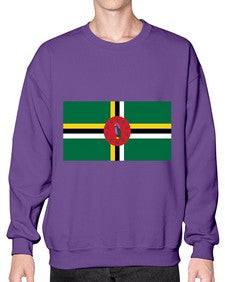 Dominica 675# - world flags- Sweatshirt - Crew