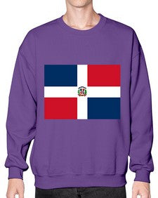 Dominican Republic 677# - world flags- Sweatshirt - Crew