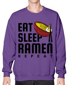 Eat Sleep Ramen Repeat 942# - Ramen- Sweatshirt - Crew