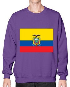 Ecuador 699# - world flags- Sweatshirt - Crew
