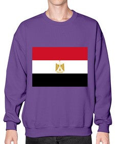 Egypt 704# - world flags- Sweatshirt - Crew