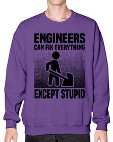 Engineers can fix Style 770# - engineer- Sweatshirt - Crew