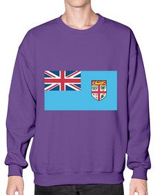 Fiji 721# - world flags- Sweatshirt - Crew