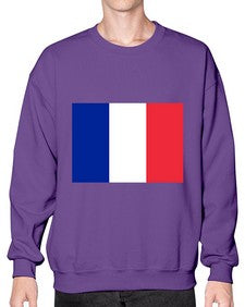 France 741# - world flags- Sweatshirt - Crew
