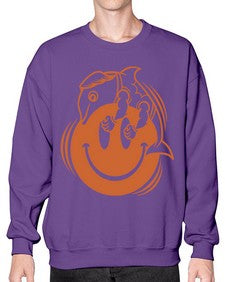 Give smile get hugs 131# - cartoon general- Sweatshirt - Crew