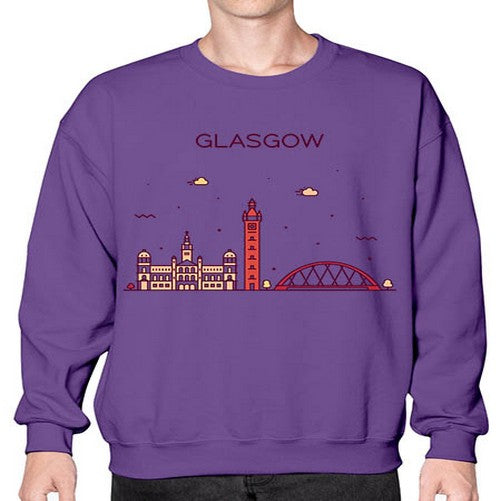 Glasgow 773# - cities- Sweatshirt - Crew