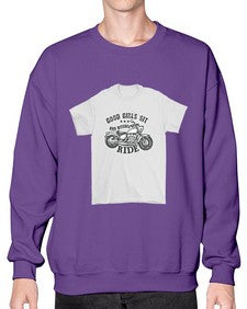 Good girls sitt 25# - motorcycle- Sweatshirt - Crew