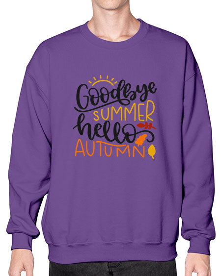 Goodbye summer hello autumn 99# - summer- Sweatshirt - Crew