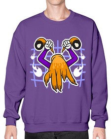 Haunted spy 137# - cartoon general- Sweatshirt - Crew