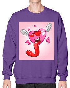 Heart 139# - cartoon general- Sweatshirt - Crew