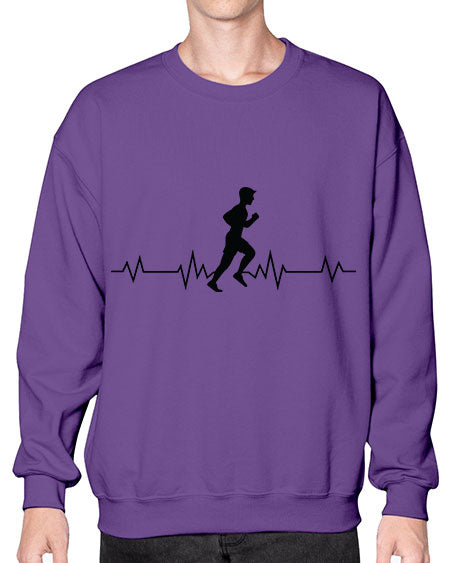Heart Beat Runner - sports general- Sweatshirt - Crew