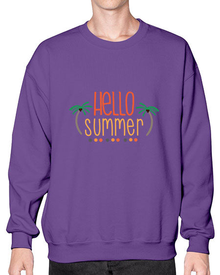 Hello summer 96# - summer- Sweatshirt - Crew