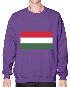 Hungary 913# - world flags- Sweatshirt - Crew