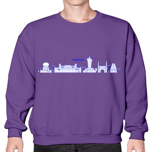 Hyderabad 917# - cities- Sweatshirt - Crew