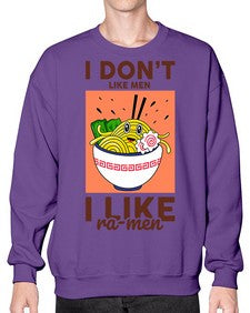 I Like Ramen 1128# - Ramen- Sweatshirt - Crew